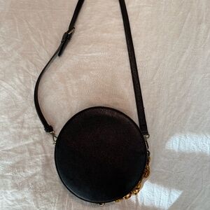 Round Anthropologie purse